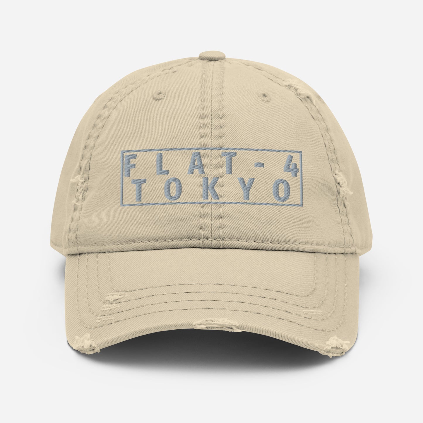 SUBARU FLAT 4 TOKYO DISTRESSED BASEBALL CAP HAT