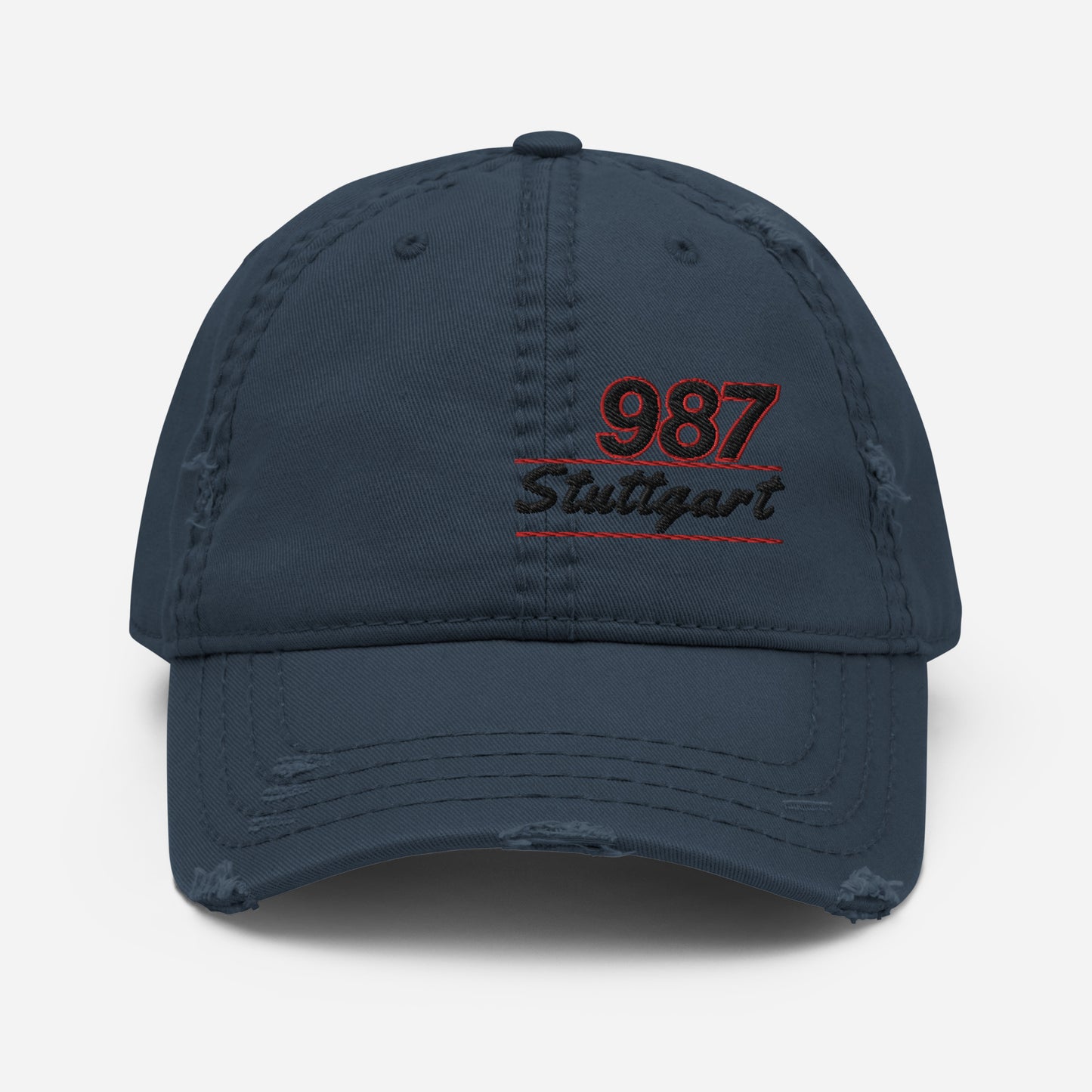 PORSCHE BOXSTER CAYMAN 987 HERITAGE DISTRESSED BASEBALL CAP HAT
