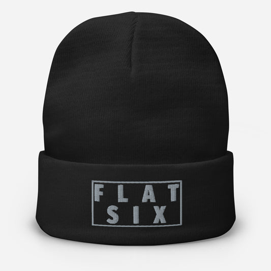 PORSCHE FLAT SIX Knit Beanie Hat