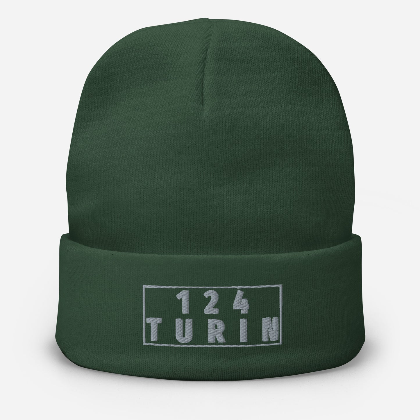 FIAT 124 TURIN Knit Beanie Hat
