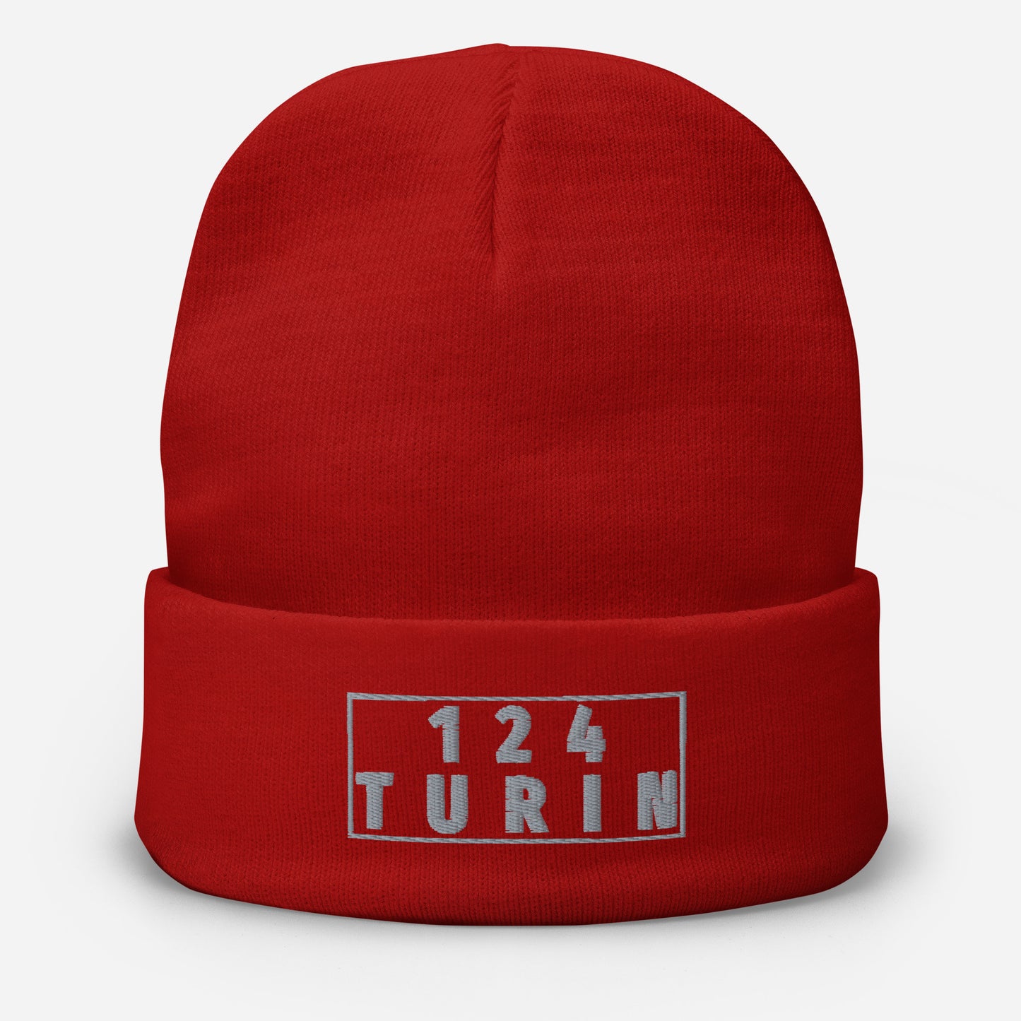 FIAT 124 TURIN Knit Beanie Hat