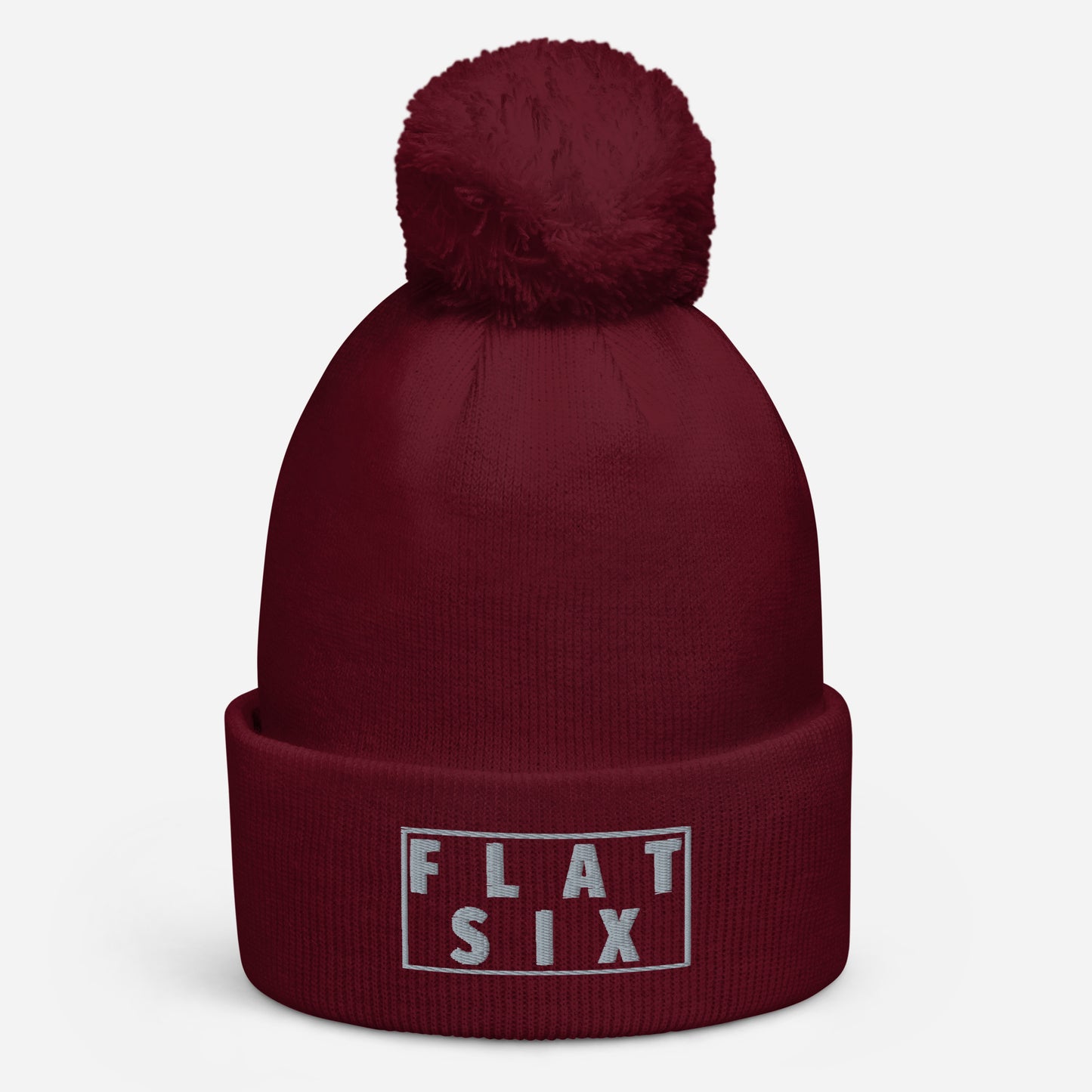 PORSCHE FLAT SIX Pom Pom Beanie Hat