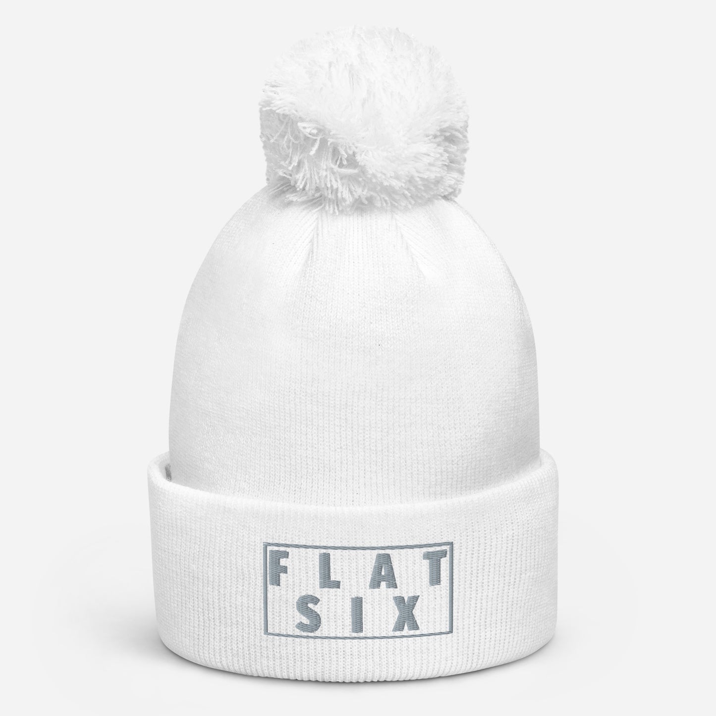 PORSCHE FLAT SIX Pom Pom Beanie Hat