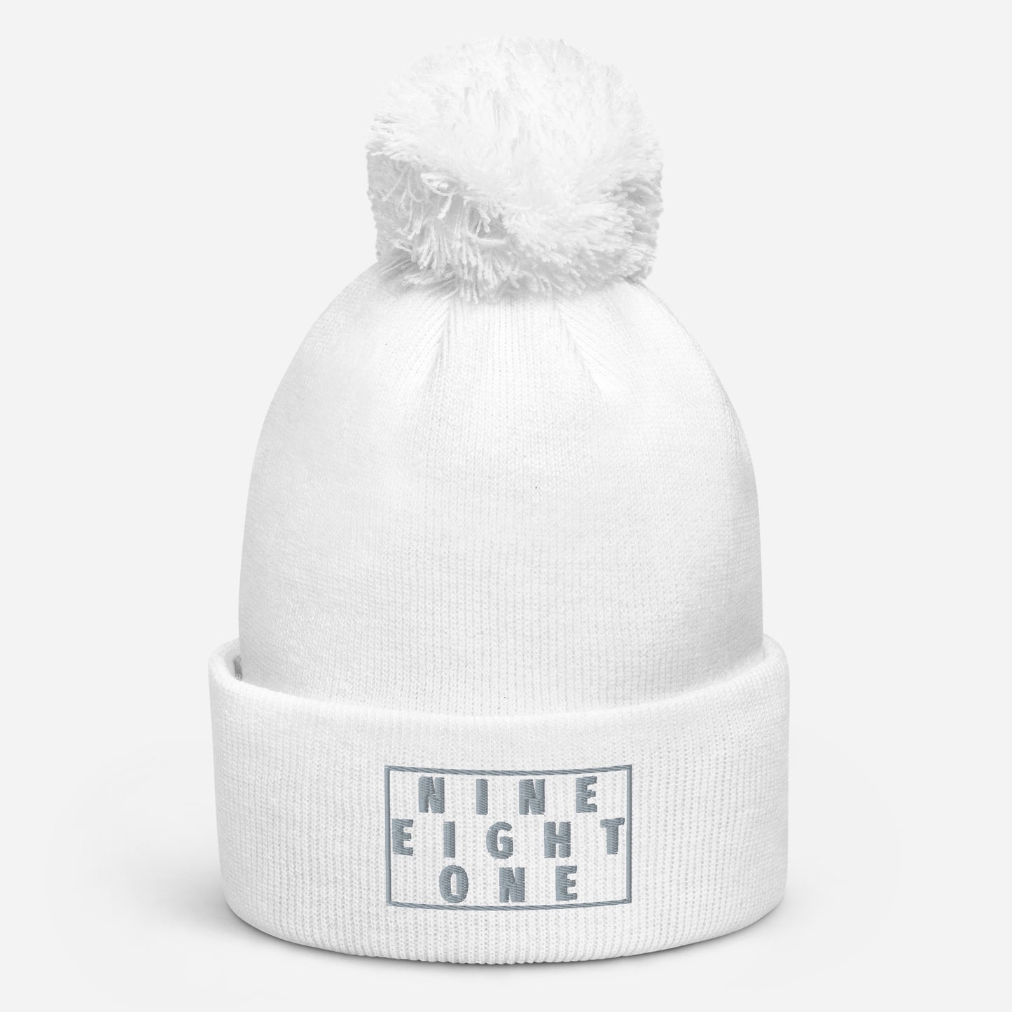 PORSCHE 981 NINE EIGHT ONE Pom Pom Beanie Hat