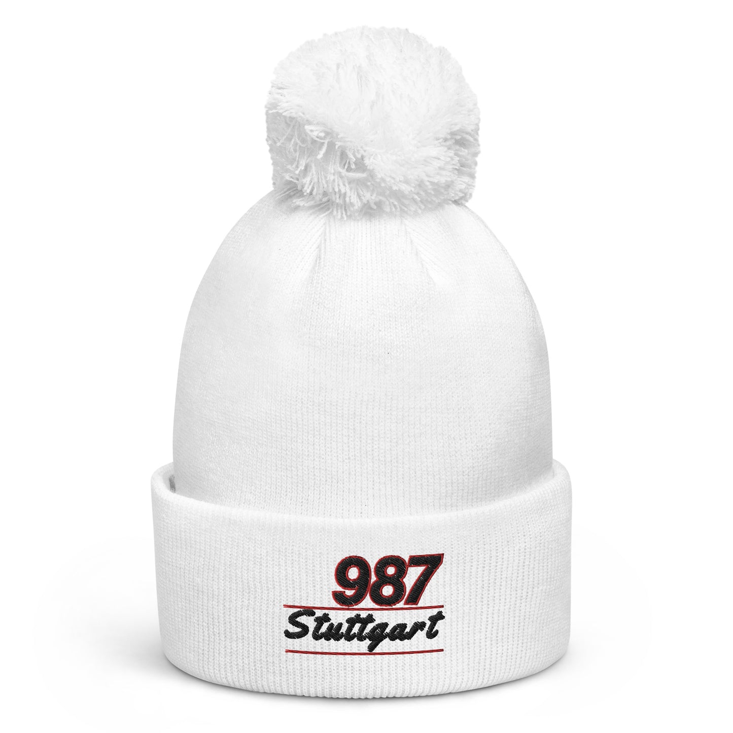 PORSCHE 987 BOXSTER CAYMAN Heritage Pom Pom Beanie Hat