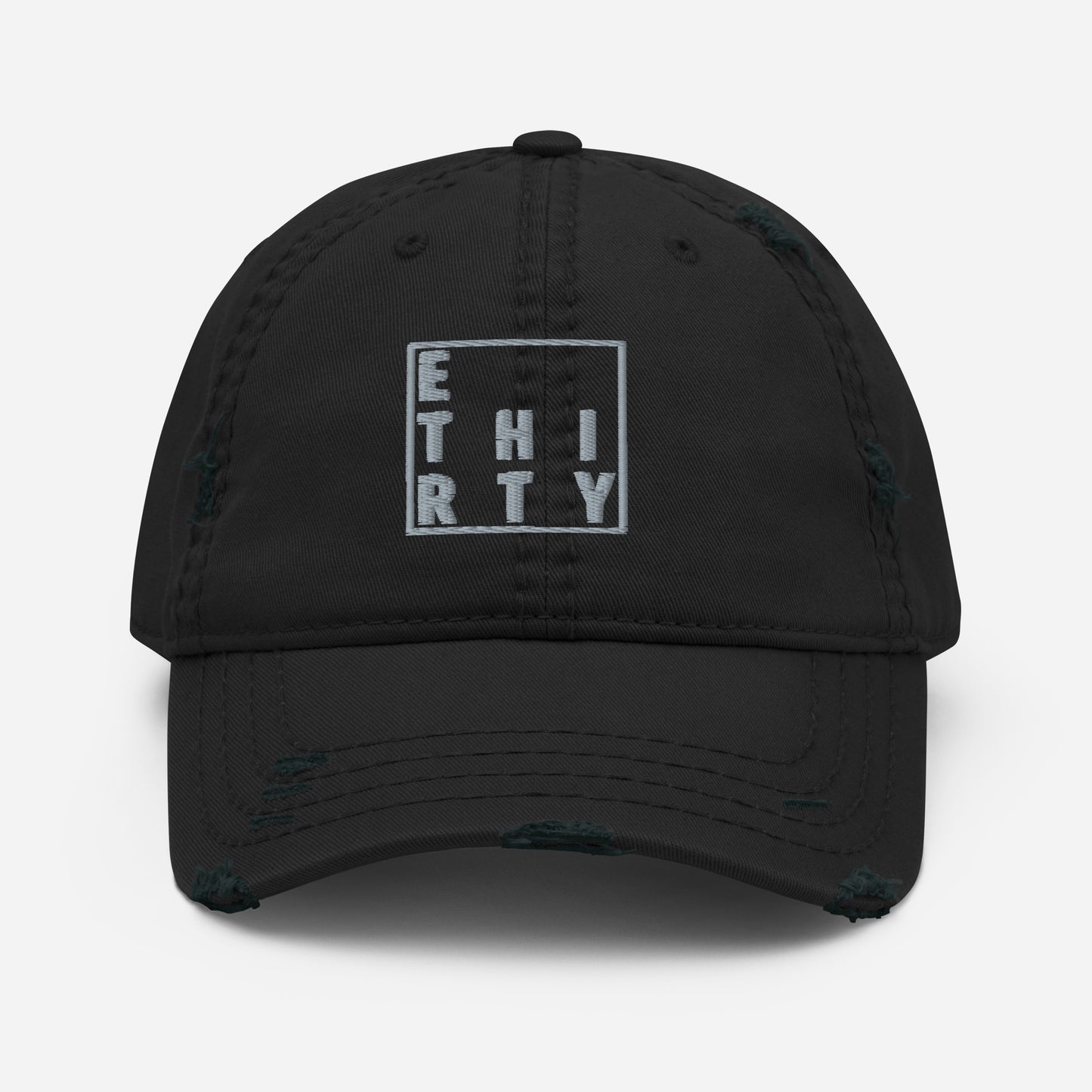 BMW E30 E THIRTY DISTRESSED BASEBALL CAP HAT