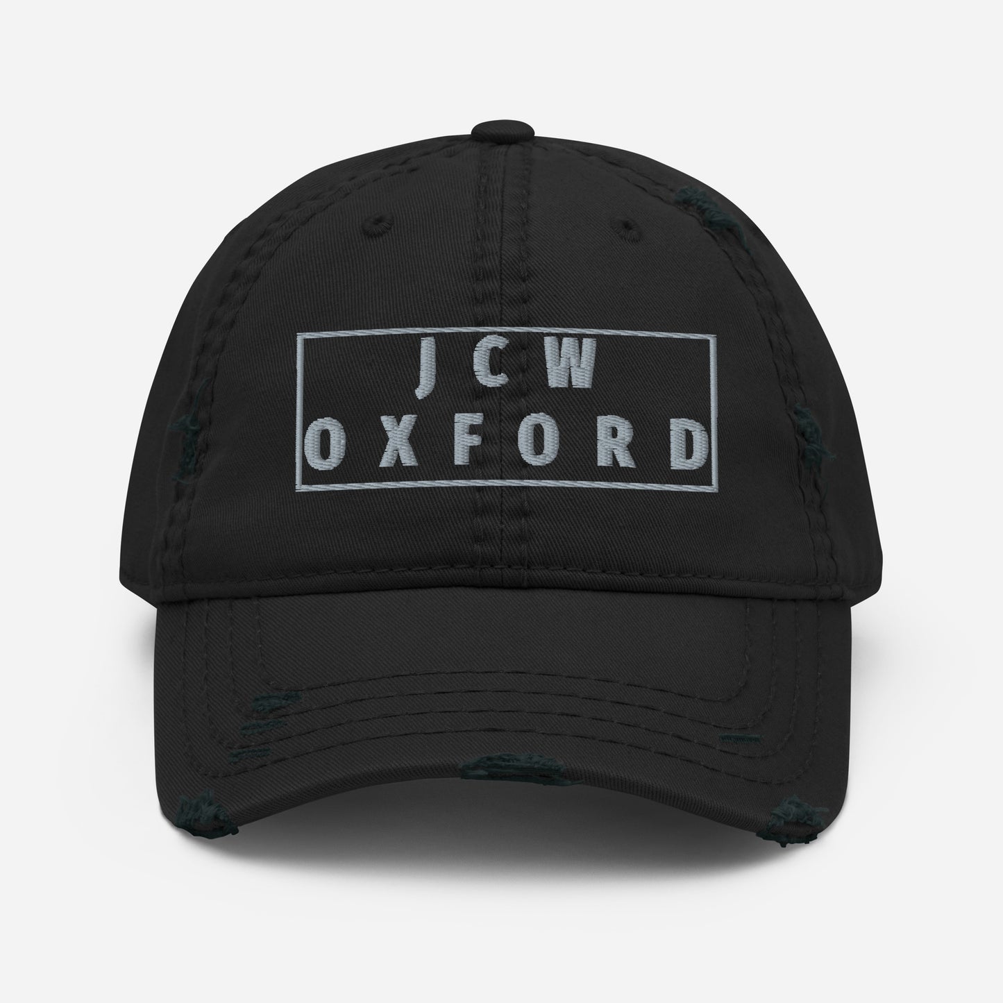 MINI JCW OXFORD DISTRESSED BASEBALL CAP HAT