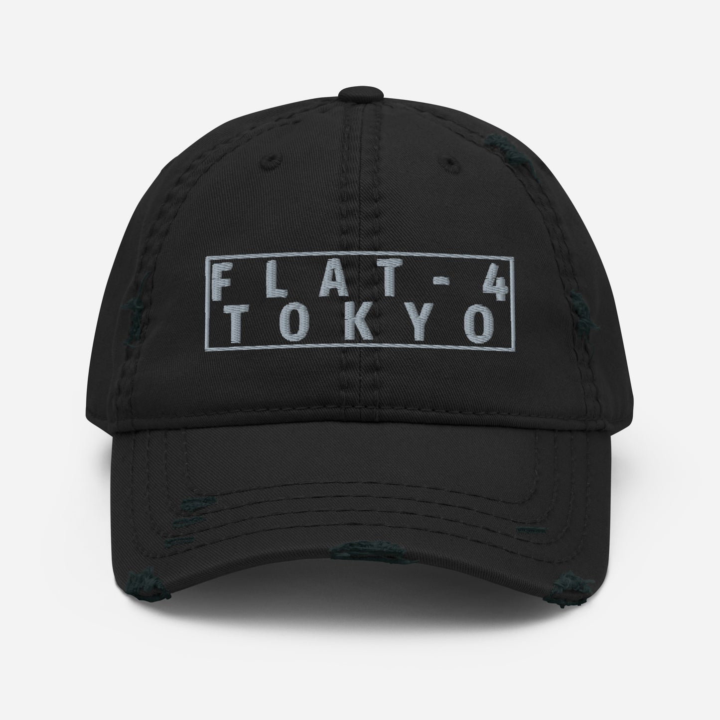 SUBARU FLAT 4 TOKYO DISTRESSED BASEBALL CAP HAT