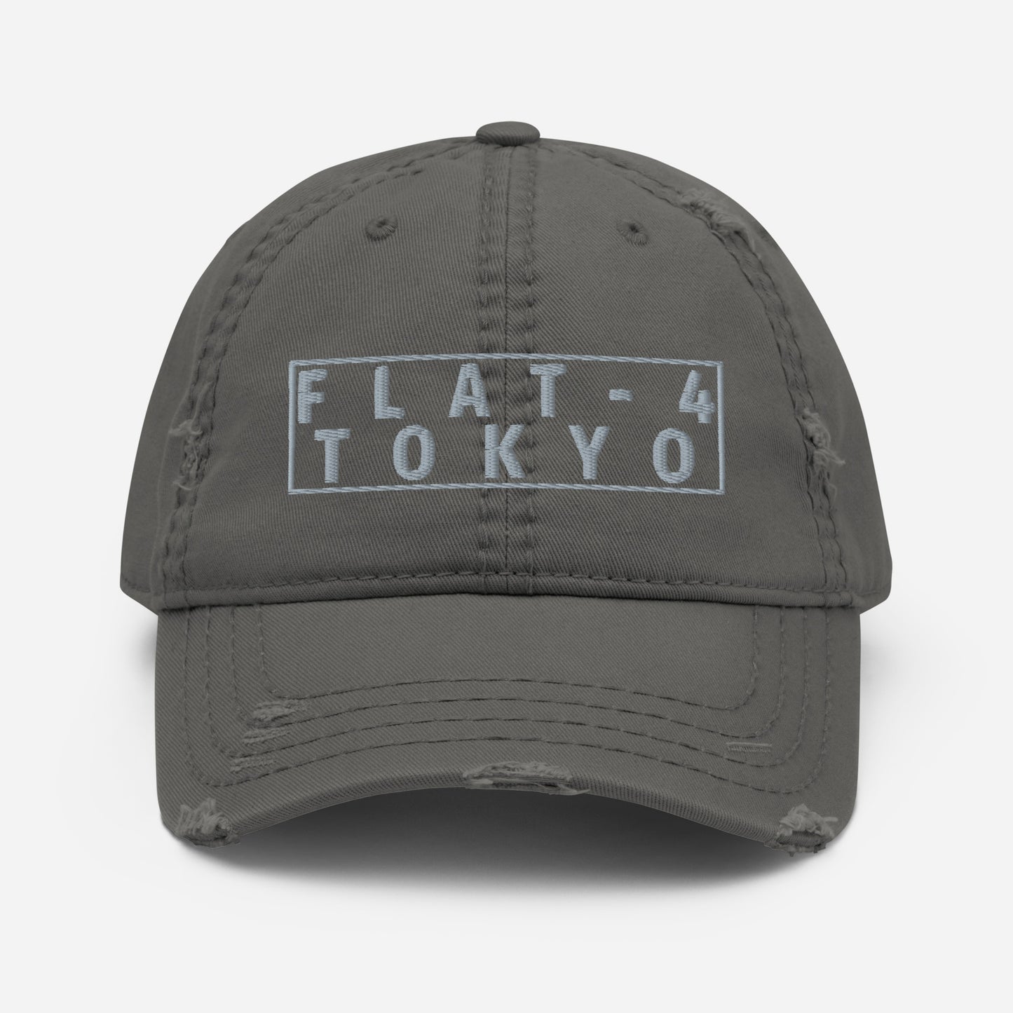 SUBARU FLAT 4 TOKYO DISTRESSED BASEBALL CAP HAT