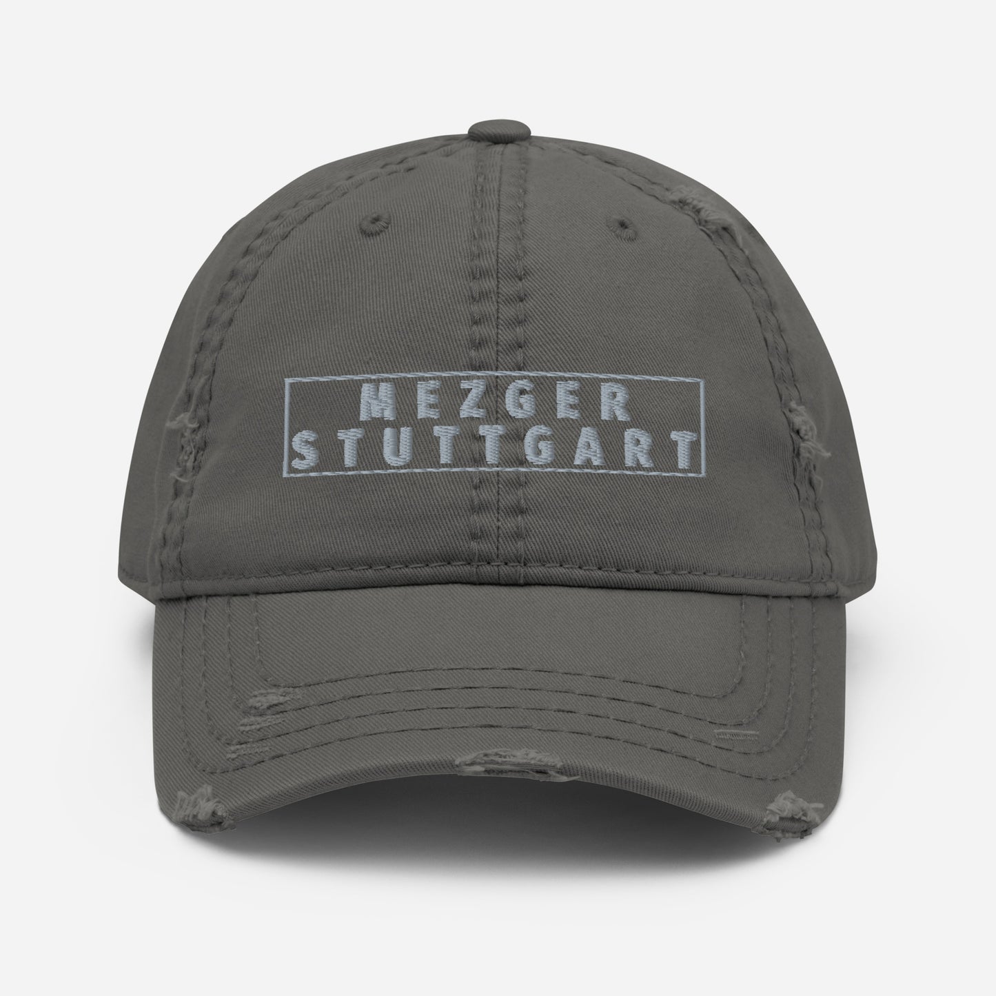 PORSCHE MEZGER STUTTGART Distressed Baseball Cap Hat