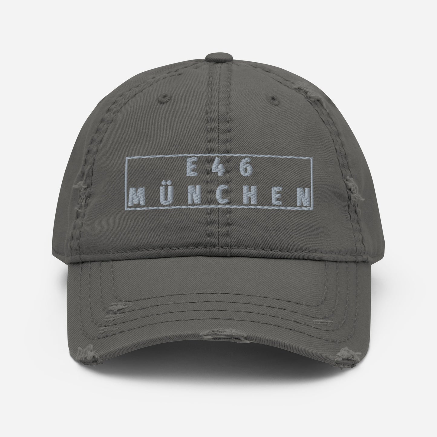 BMW E46 MUNCHEN Distressed Baseball Cap Hat