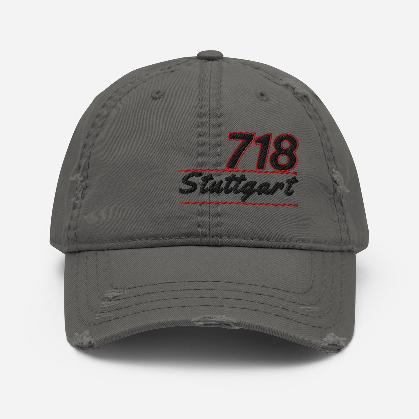 PORSCHE 718 BOXSTER CAYMAN Distressed Baseball Cap Hat