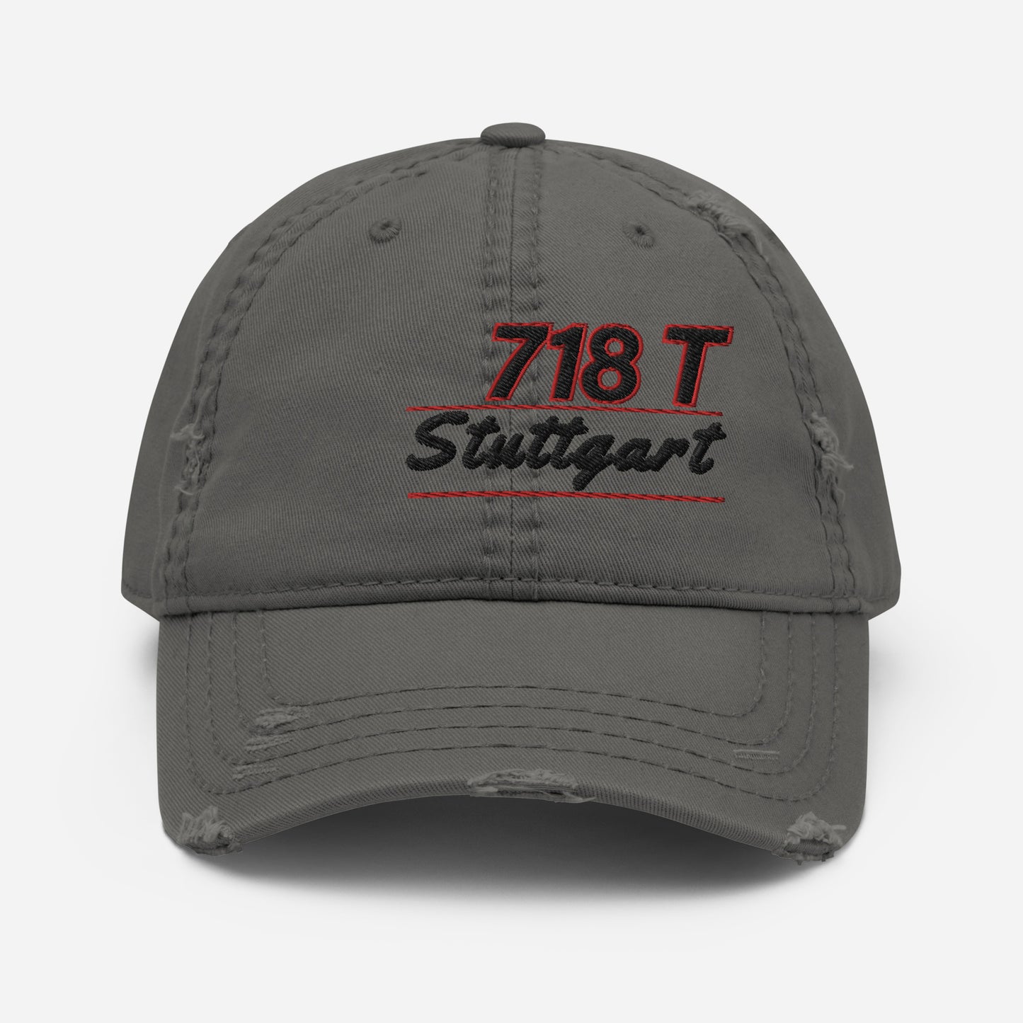 PORSCHE 718 BOXSTER CAYMAN T Distressed Baseball Cap Hat