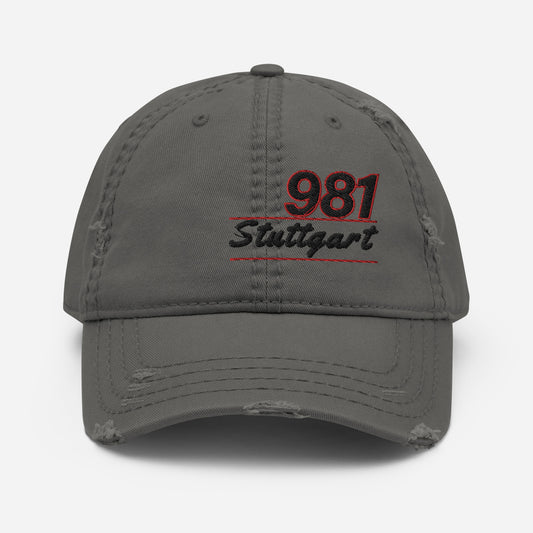 PORSCHE BOXSTER CAYMAN 981 Distressed Baseball Cap Hat