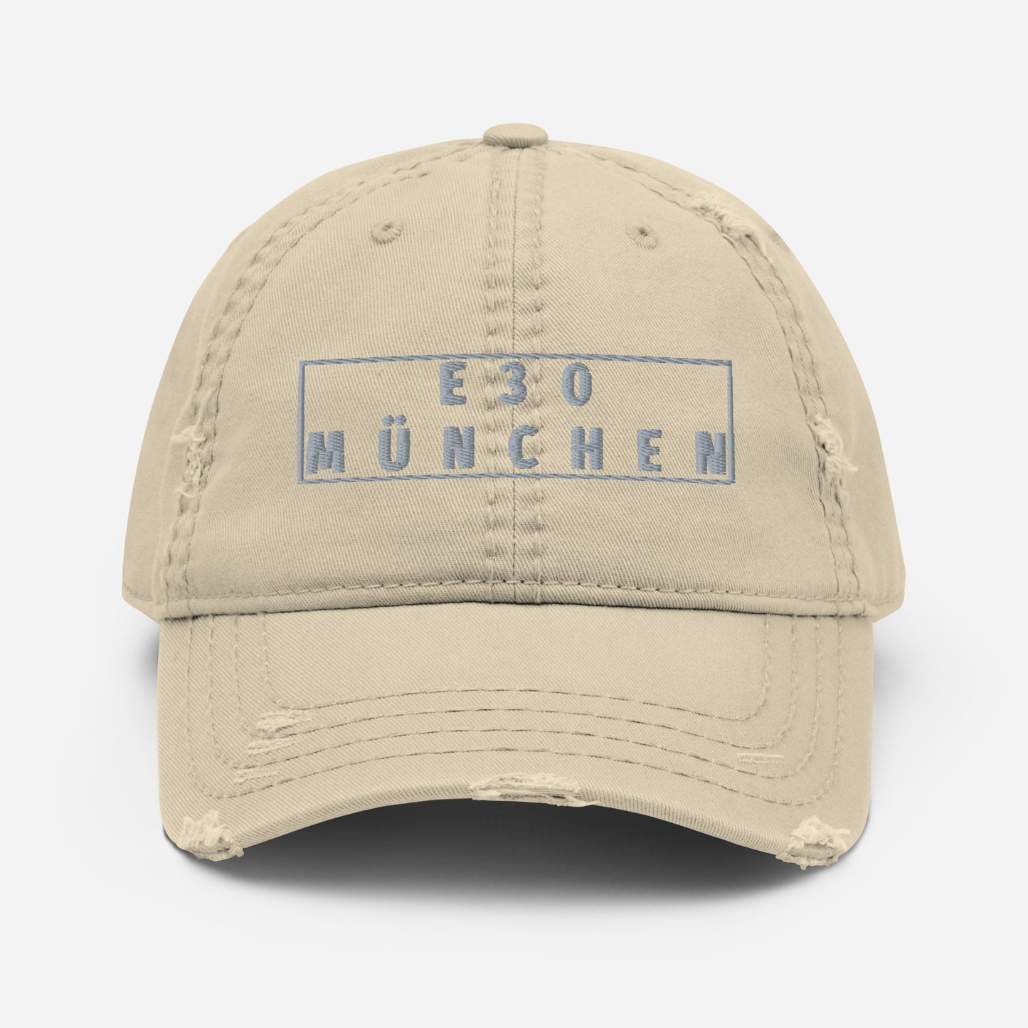 BMW E30 MUNCHEN DISTRESSED BASEBALL CAP HAT