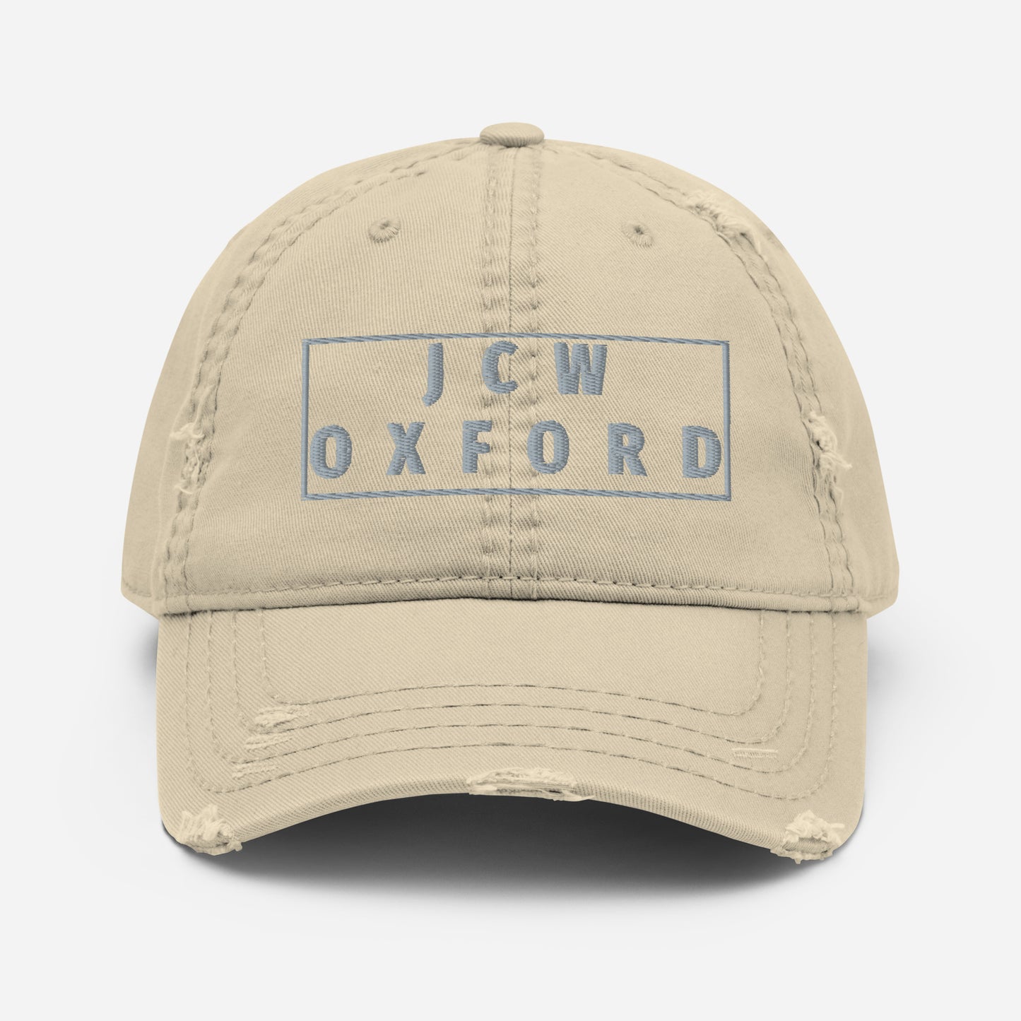 MINI JCW OXFORD DISTRESSED BASEBALL CAP HAT