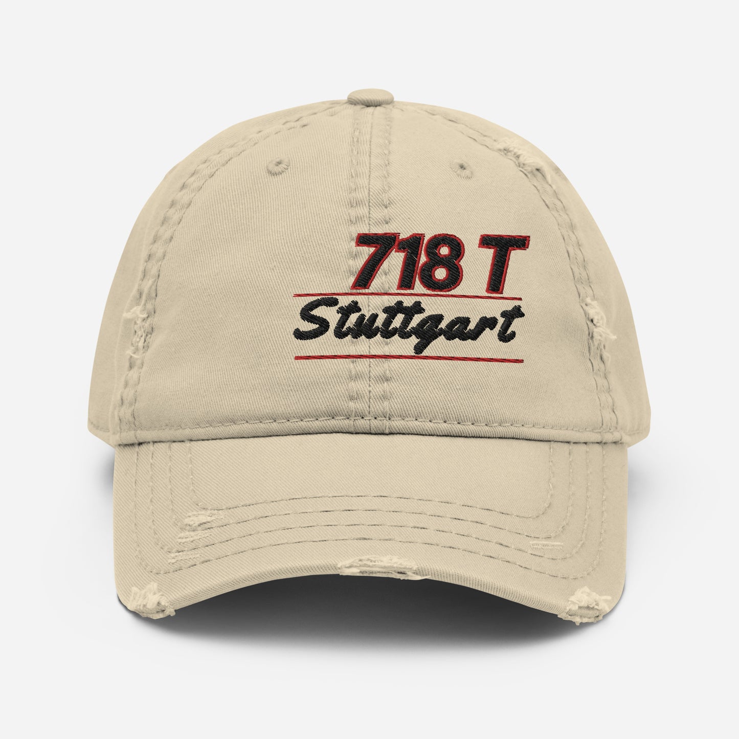 PORSCHE 718 BOXSTER CAYMAN T Distressed Baseball Cap Hat