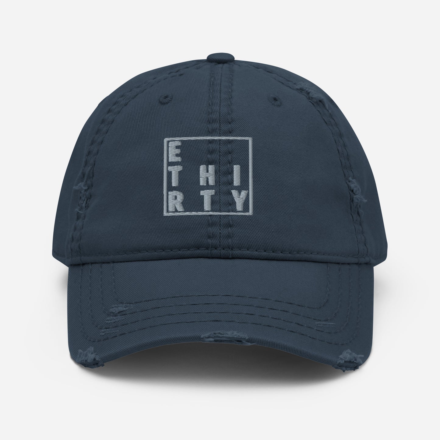 BMW E30 E THIRTY DISTRESSED BASEBALL CAP HAT