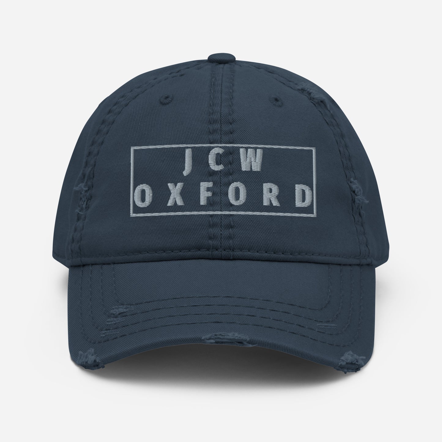 MINI JCW DISTRESSED BASEBALL CAP HAT