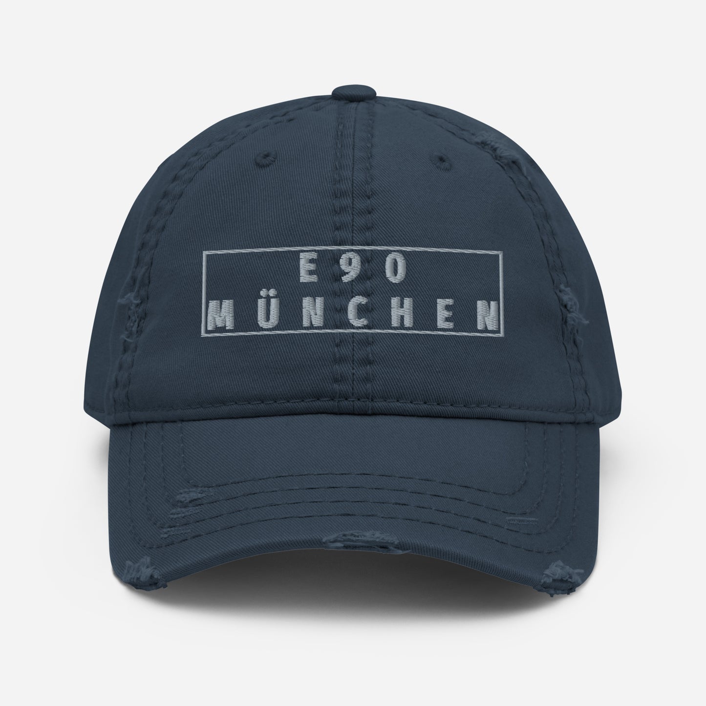 BMW E90 MUNCHEN Distressed Baseball Dad Hat