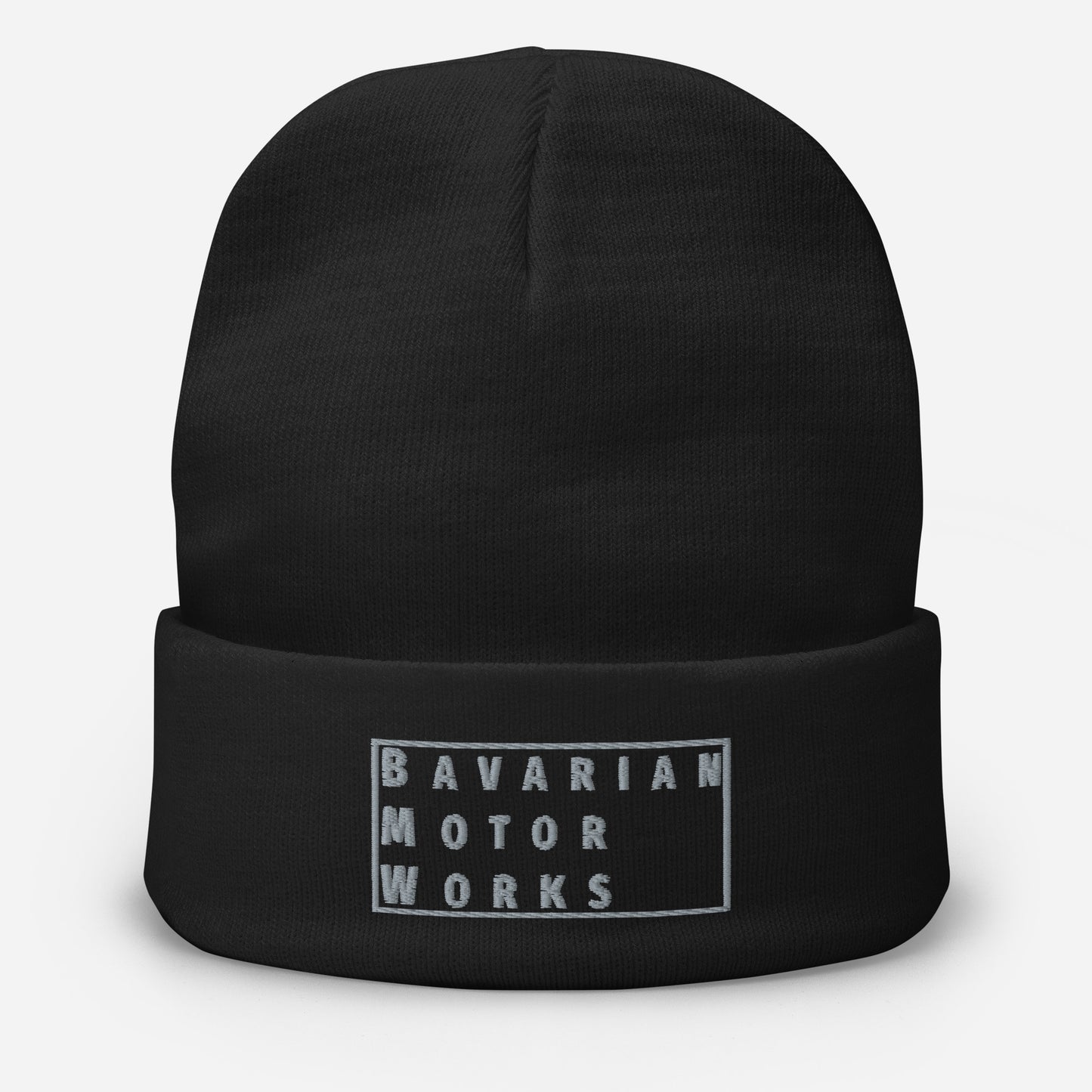 BMW BAVARIAN MOTOR WORKS KNIT BEANIE HAT