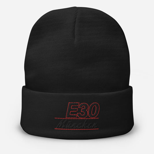 BMW E30 CLASSIC MUNCHEN KNIT BEANIE HAT