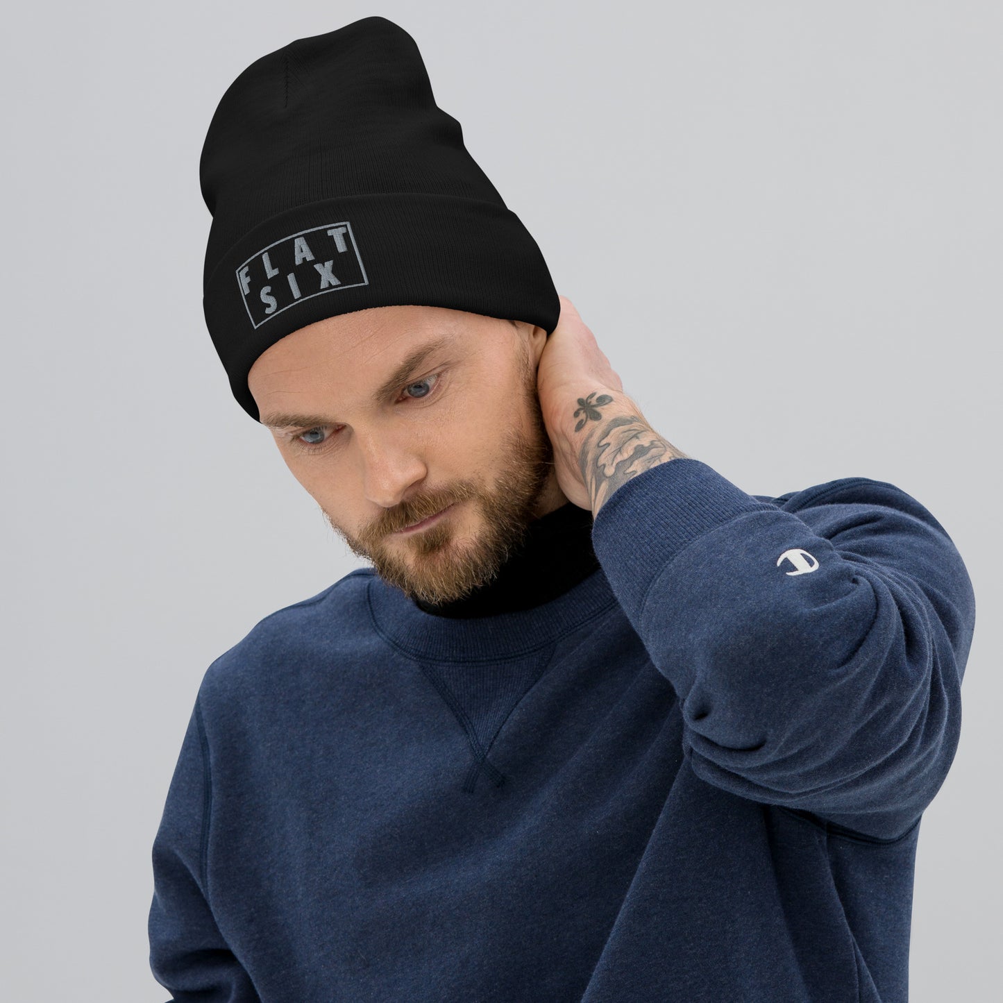 PORSCHE FLAT SIX Knit Beanie Hat