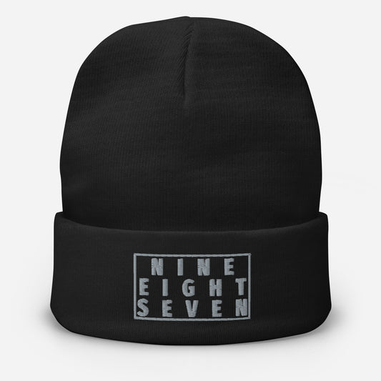 PORSCHE 987 NINE EIGHT SEVEN Knit Beanie Hat