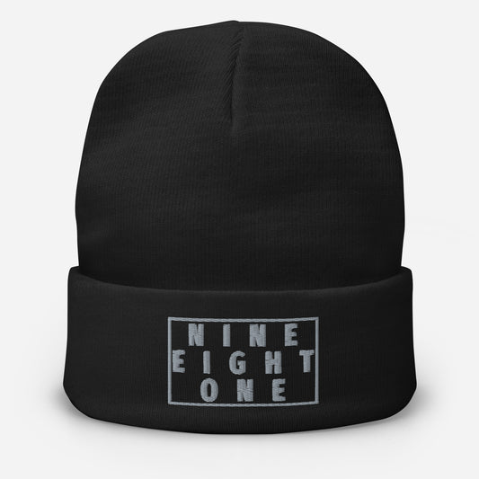 PORSCHE 981 NINE EIGHT ONE Knit Beanie Hat
