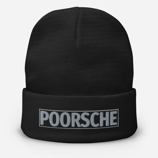 POORSCHE (POOR PORSCHE) Knit Beanie Hat