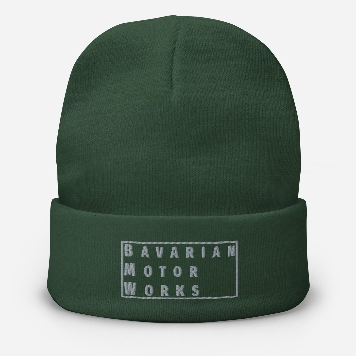 BMW BAVARIAN MOTOR WORKS KNIT BEANIE HAT