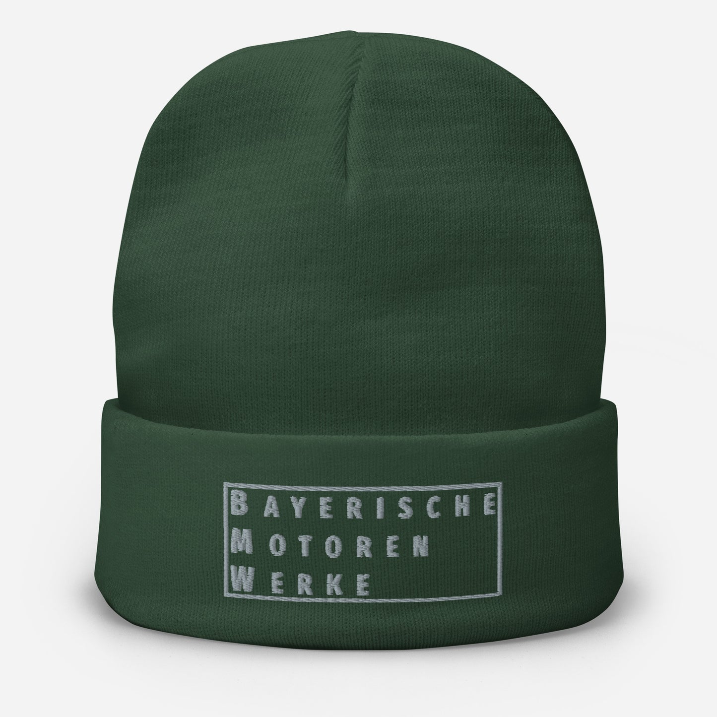 BMW BAYERISCHE MOTOREN WERKE KNIT BEANIE HAT