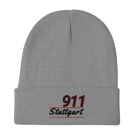 PORSCHE 911 Stuttgart Classic Knit Beanie Hat