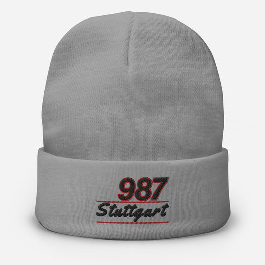 PORSCHE 987 BOXSTER CAYMAN Heritage Knit Beanie Hat