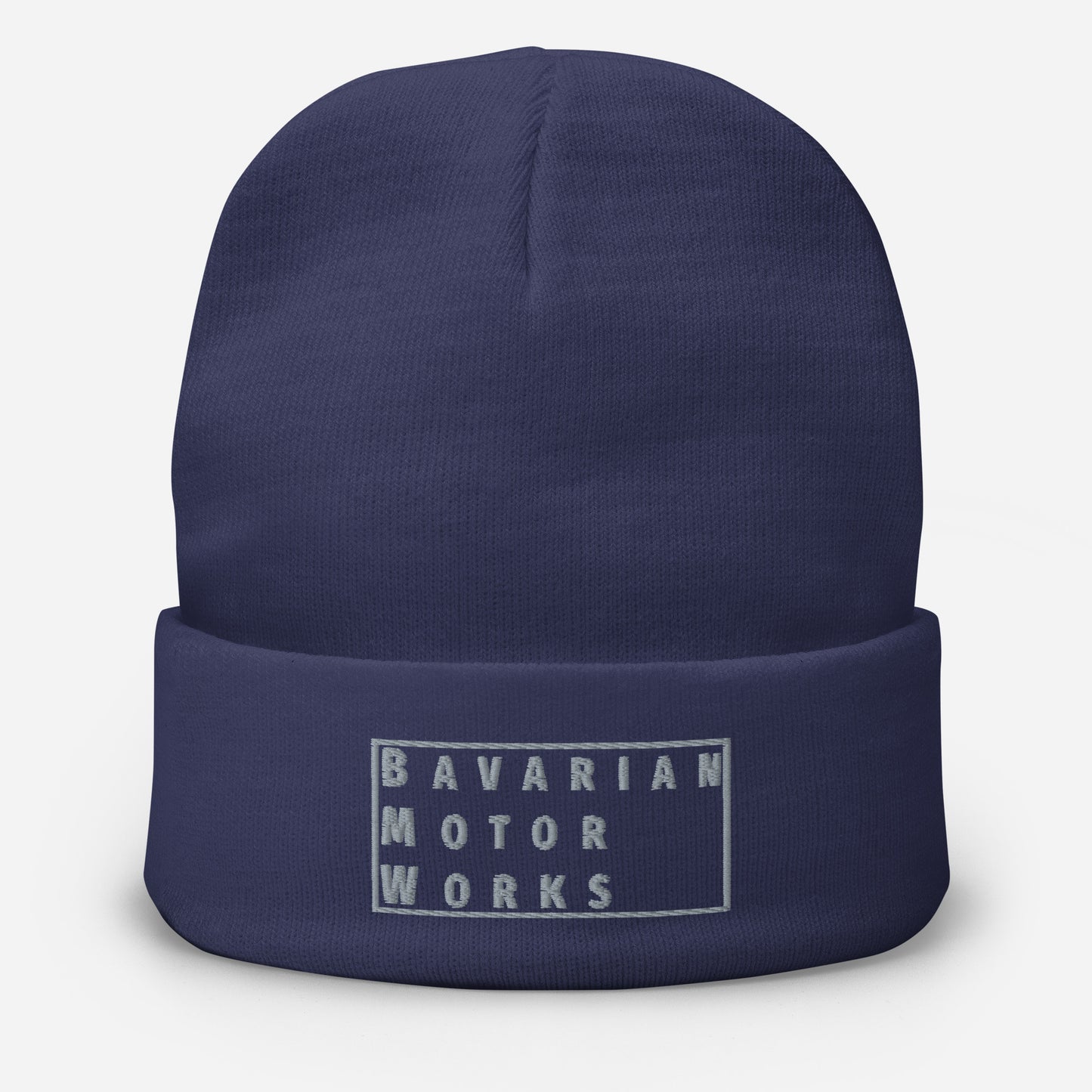 BMW BAVARIAN MOTOR WORKS KNIT BEANIE HAT