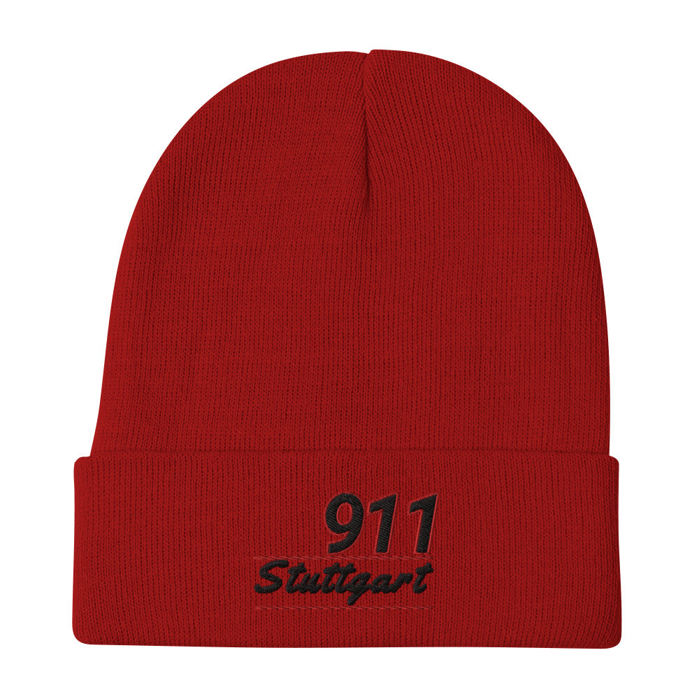 PORSCHE 911 Stuttgart Classic Knit Beanie Hat