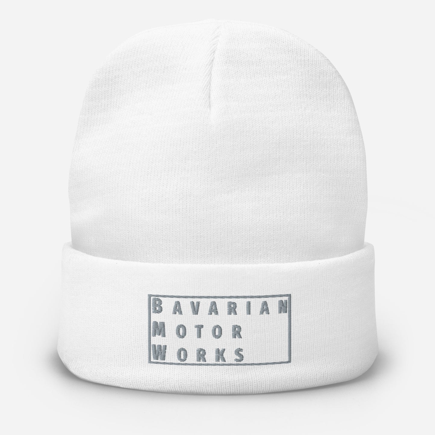 BMW BAVARIAN MOTOR WORKS KNIT BEANIE HAT