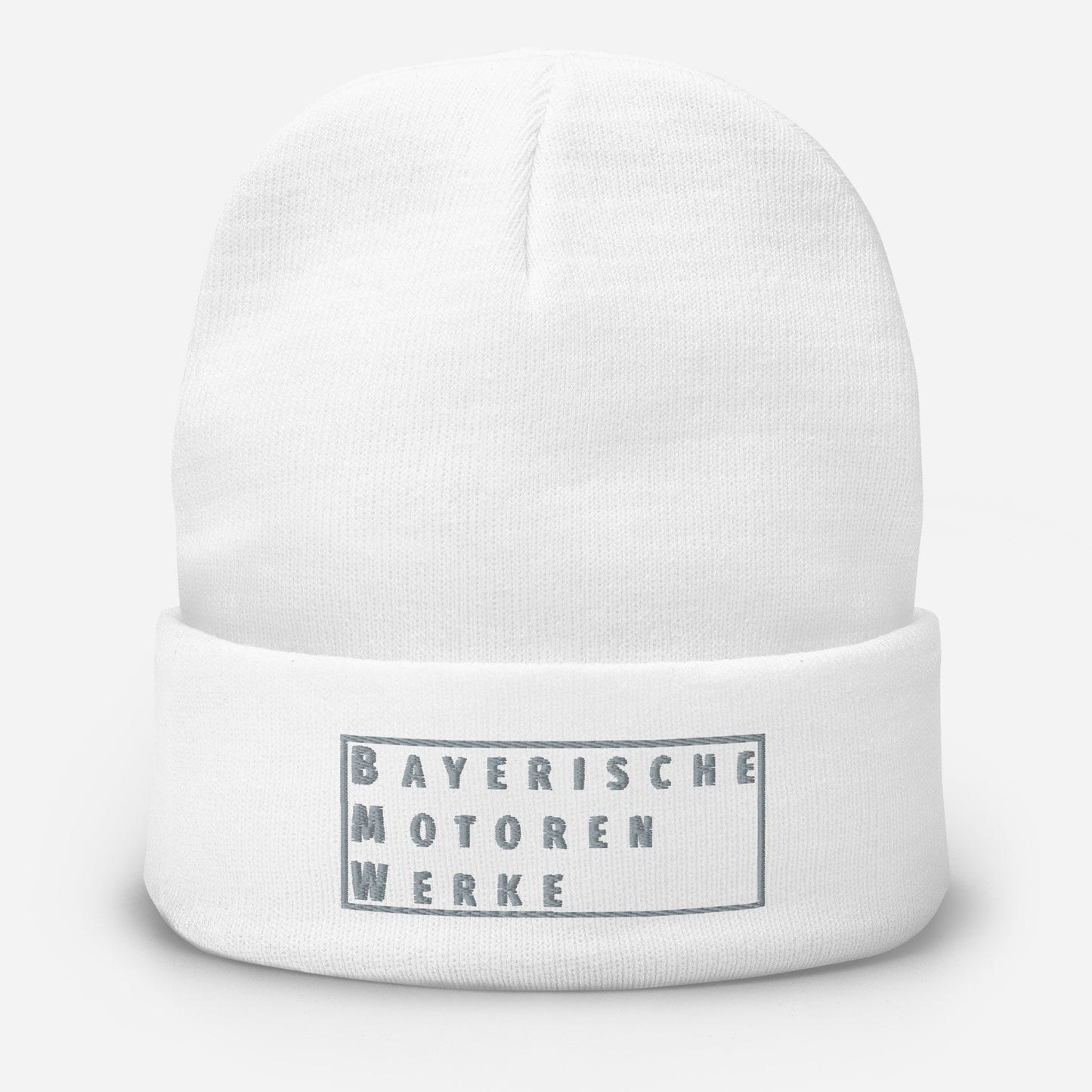 BMW BAYERISCHE MOTOREN WERKE KNIT BEANIE HAT