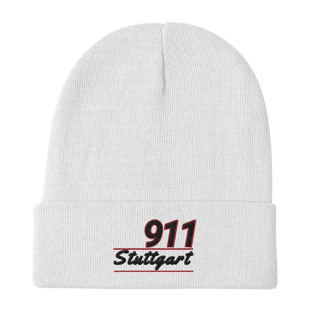 PORSCHE 911 Stuttgart Classic Knit Beanie Hat