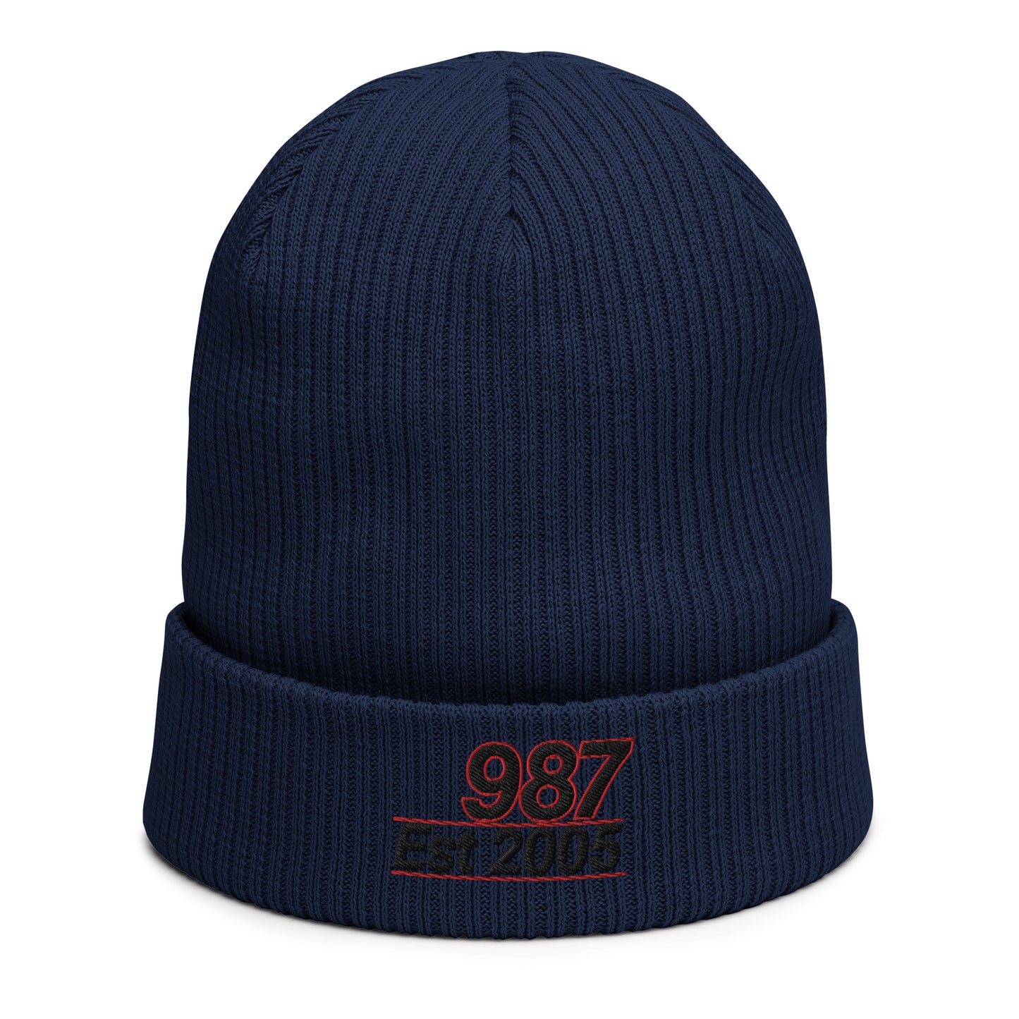 PORSCHE BOXSTER CAYMAN 987 2005 RIBBED BEANIE HAT ORGANIC