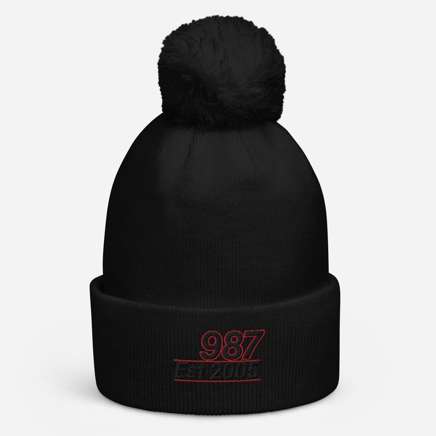 PORSCHE BOXSTER CAYMAN 987 2005 BEANIE HAT WITH POM POM