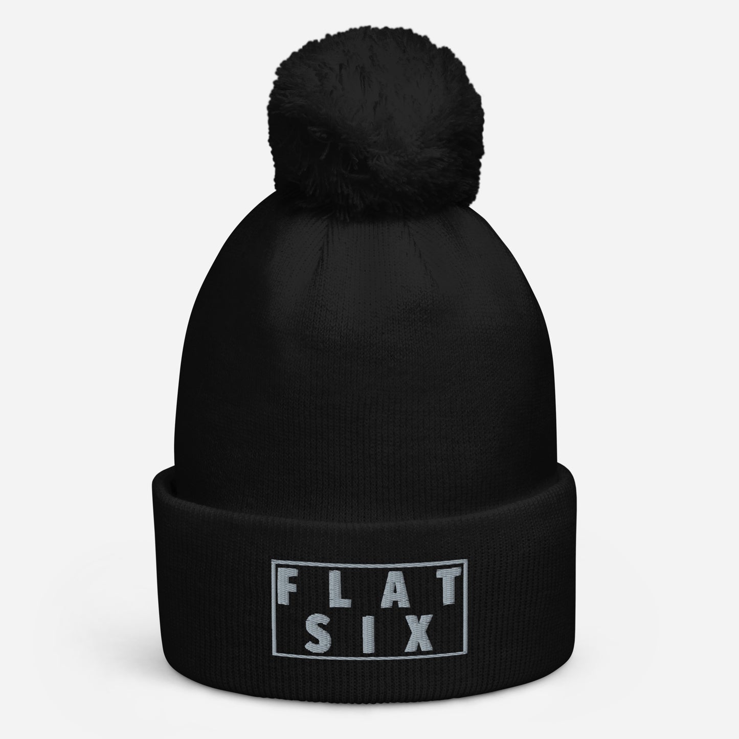 PORSCHE FLAT SIX  Pom Pom Beanie Hat