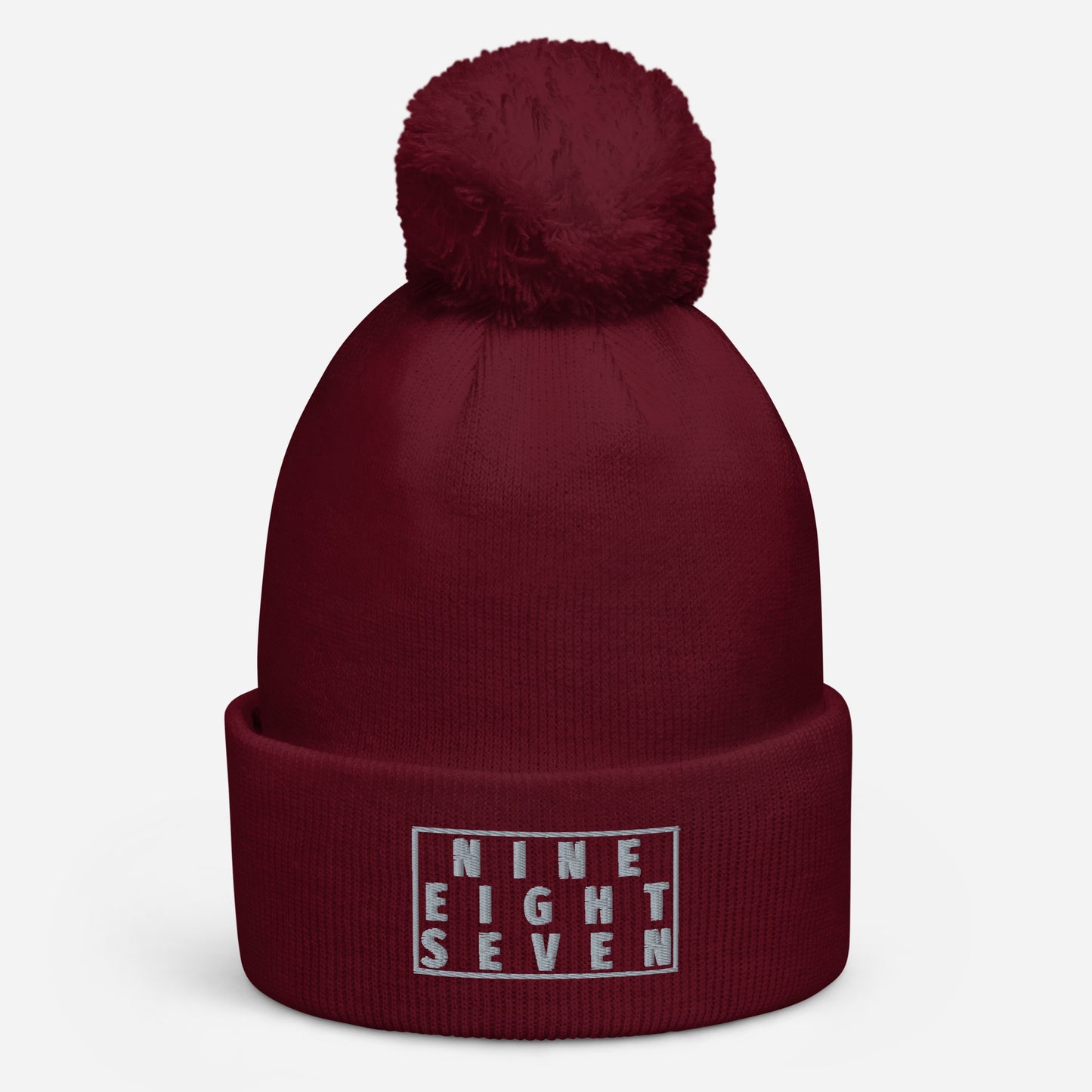 PORSCHE 987 NINE EIGHT SEVEN Pom Pom Beanie Hat