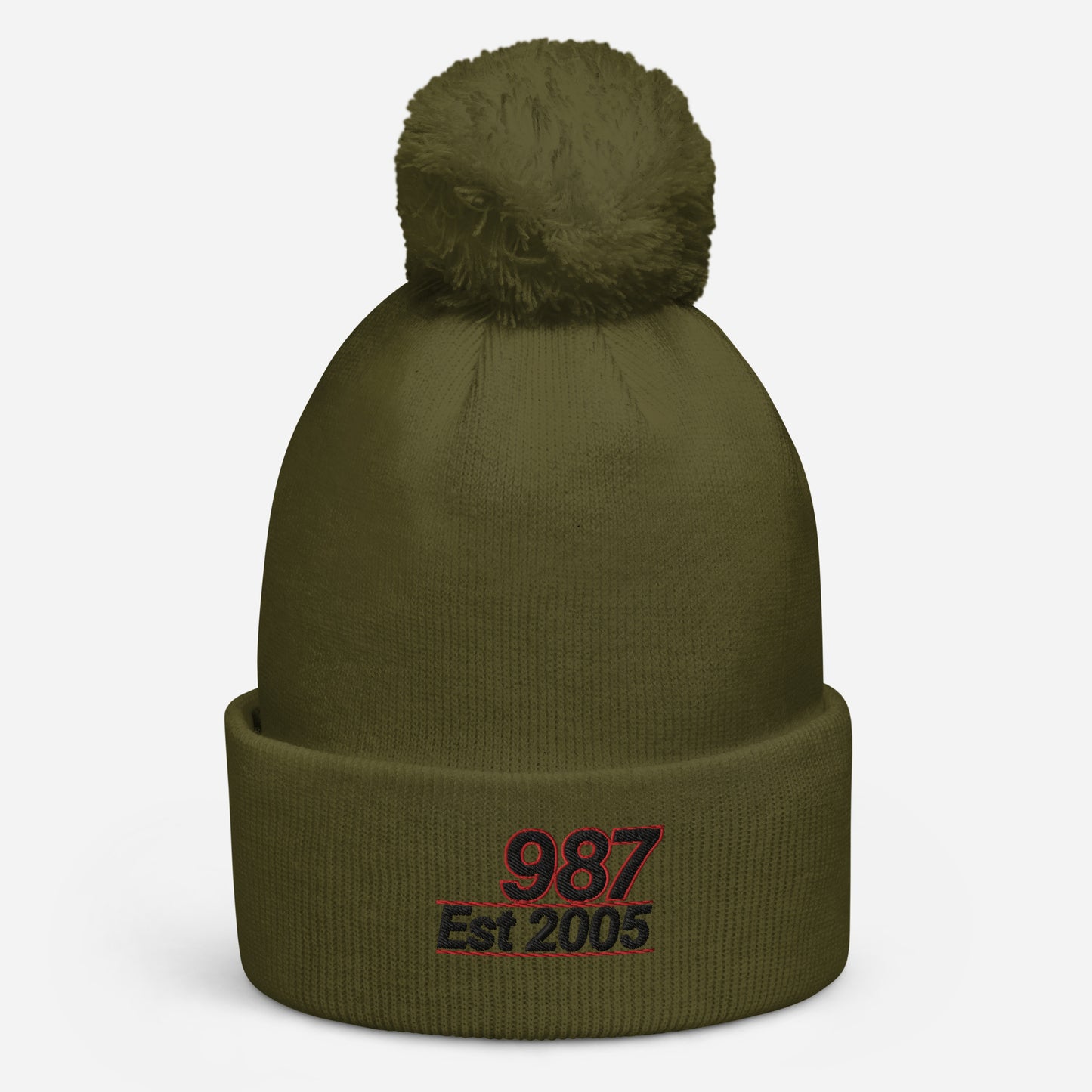 PORSCHE BOXSTER CAYMAN 987 2005 BEANIE HAT WITH POM POM