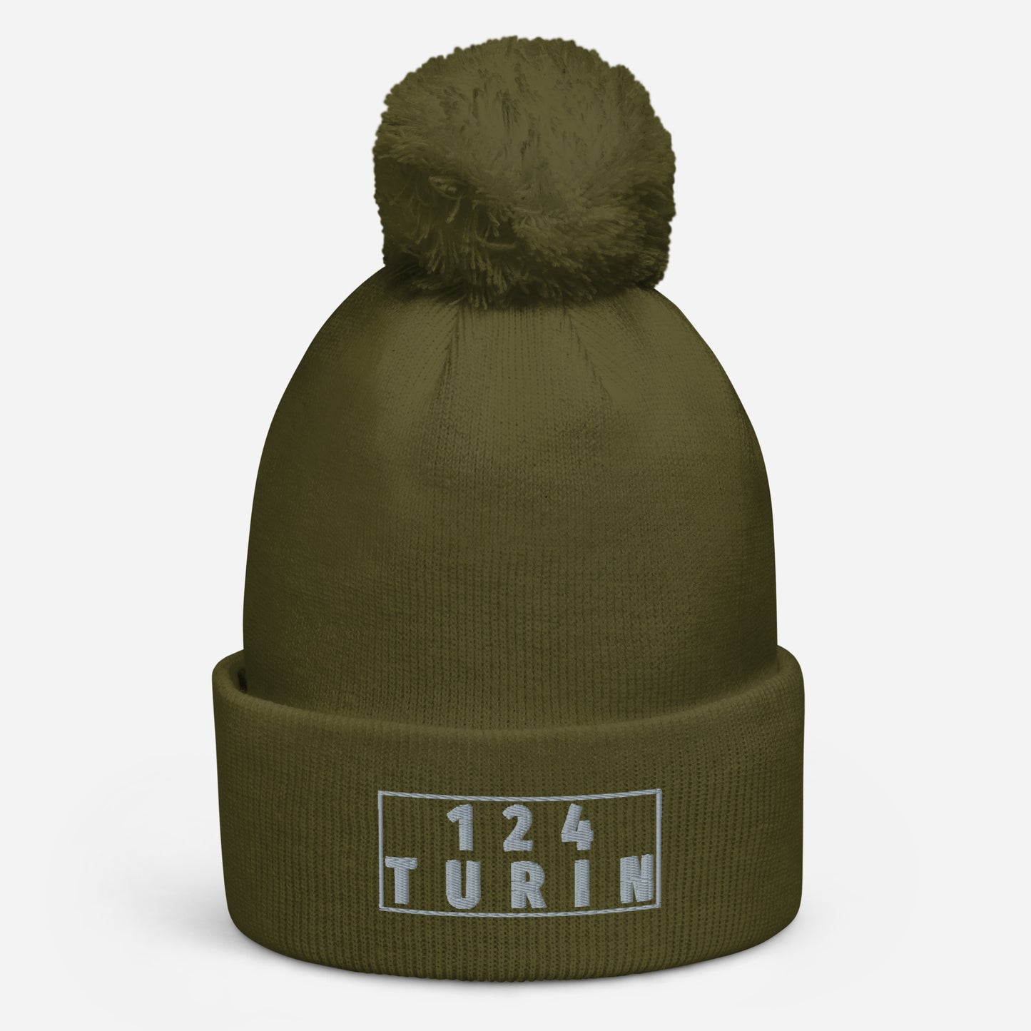 FIAT 124 TURIN Pom Pom Beanie Hat