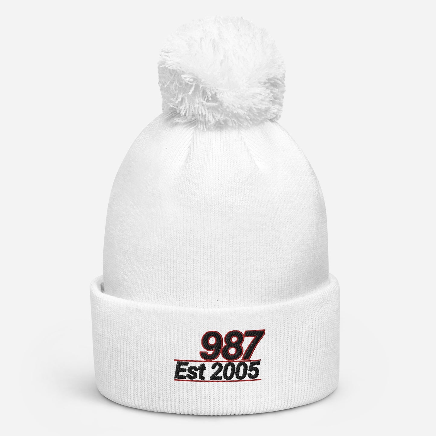 PORSCHE BOXSTER CAYMAN 987 2005 BEANIE HAT WITH POM POM