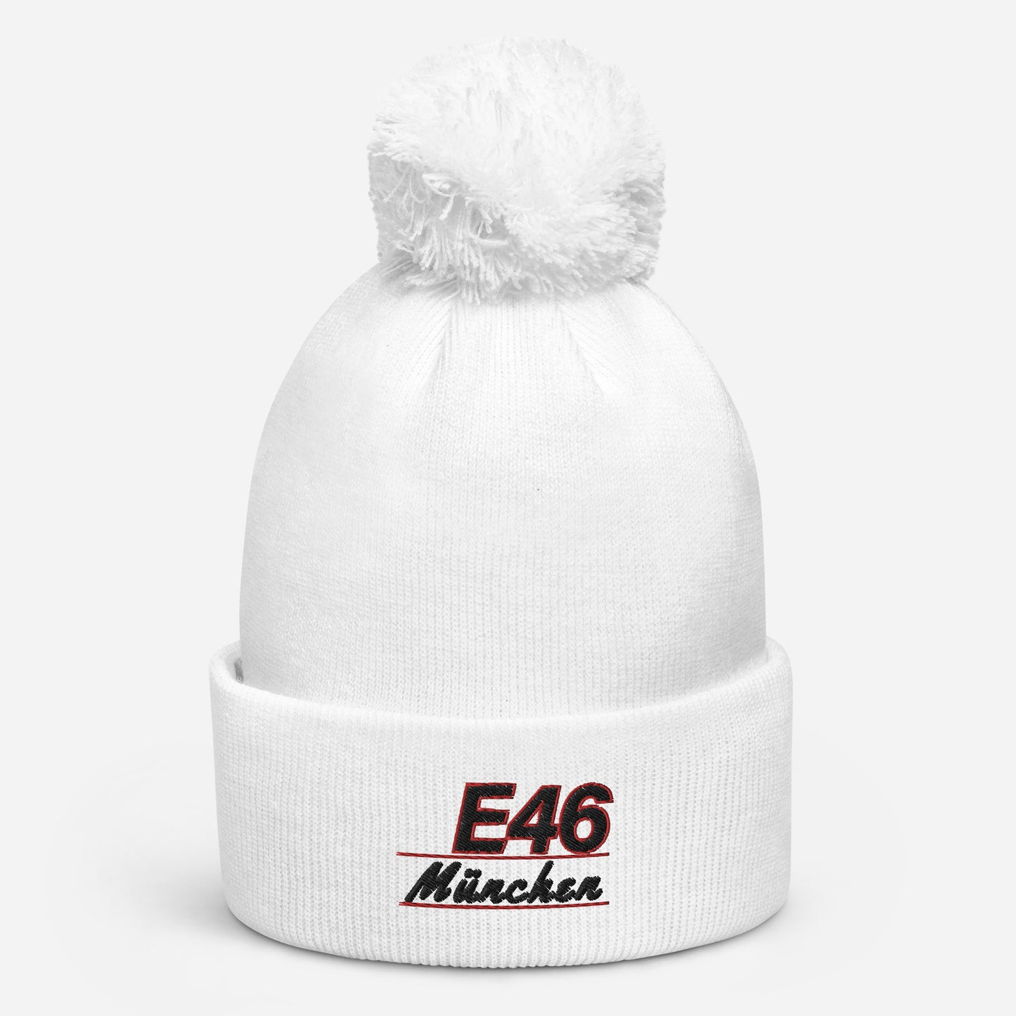 BMW E46 CLASSIC MUNCHEN POM POM BEANIE HAT