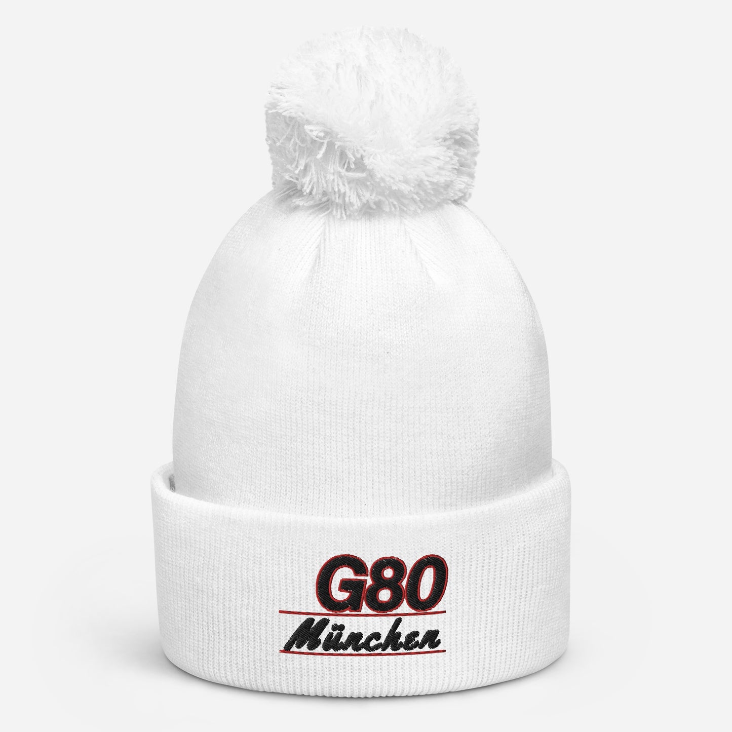 BMW G80 CLASSIC MUNCHEN POM POM BEANIE HAT