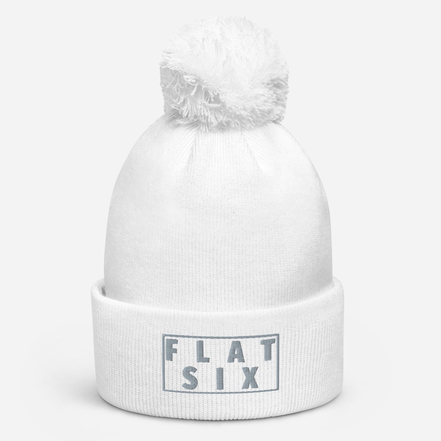 PORSCHE FLAT SIX  Pom Pom Beanie Hat