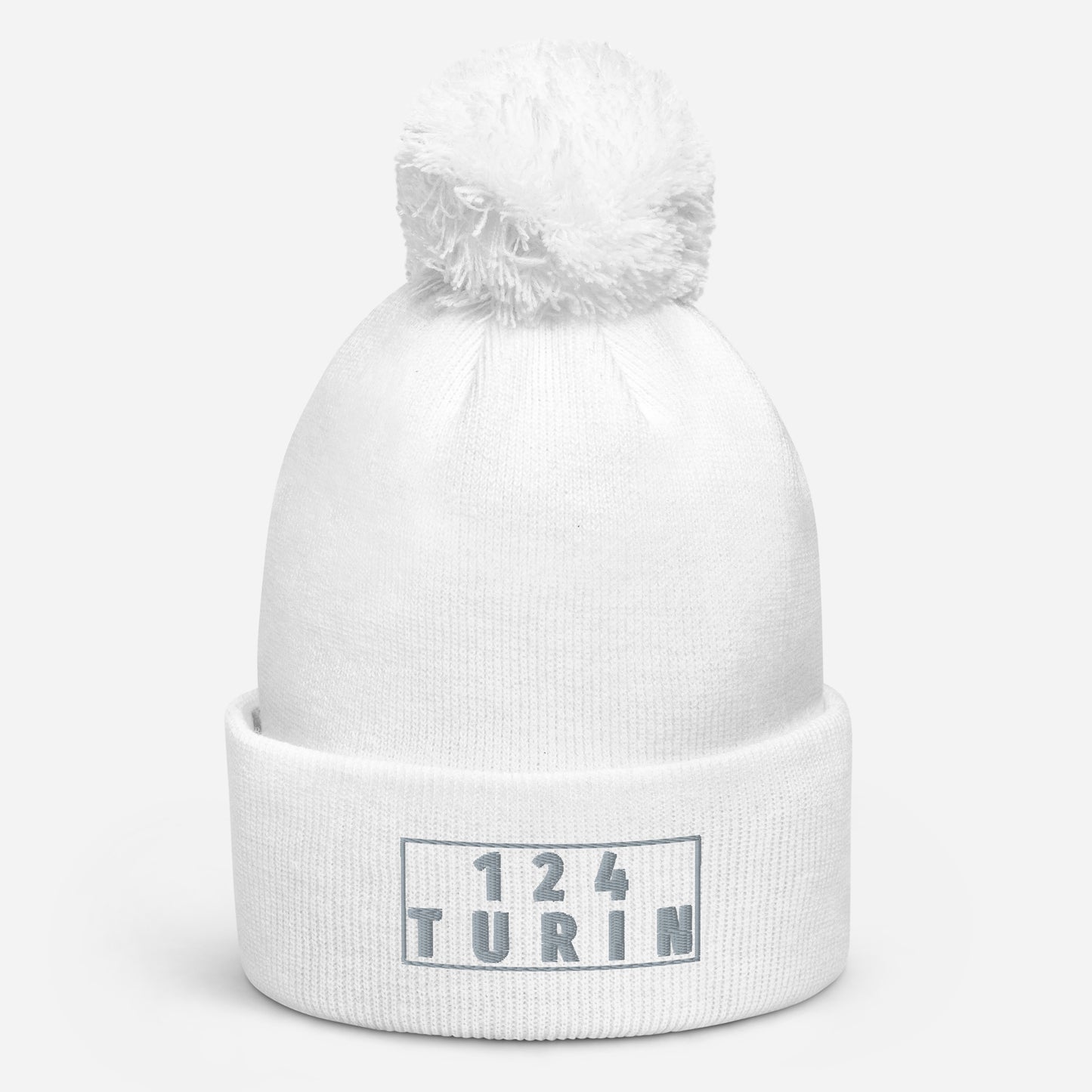 FIAT 124 TURIN Pom Pom Beanie Hat